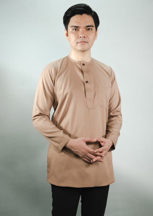 Deep Taupe - Kurta Casual