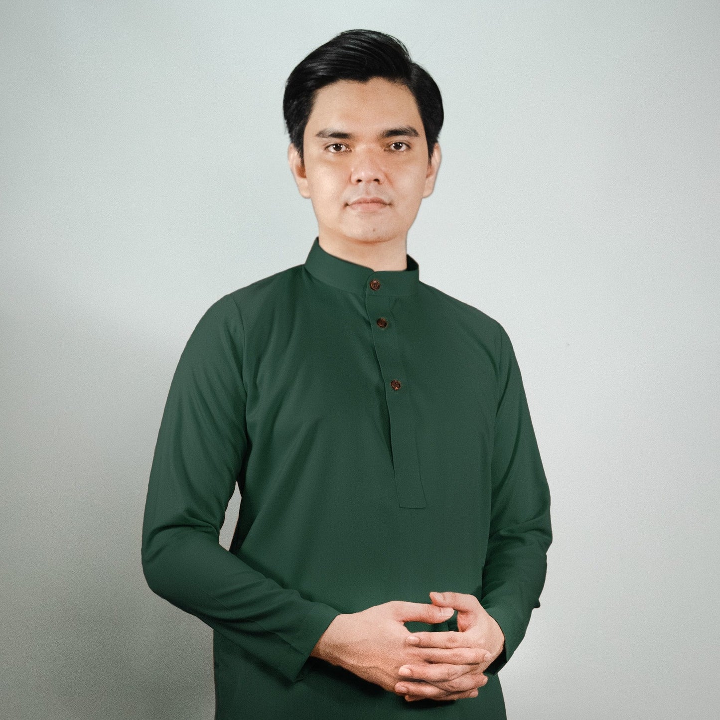 Green - Kurta Collared