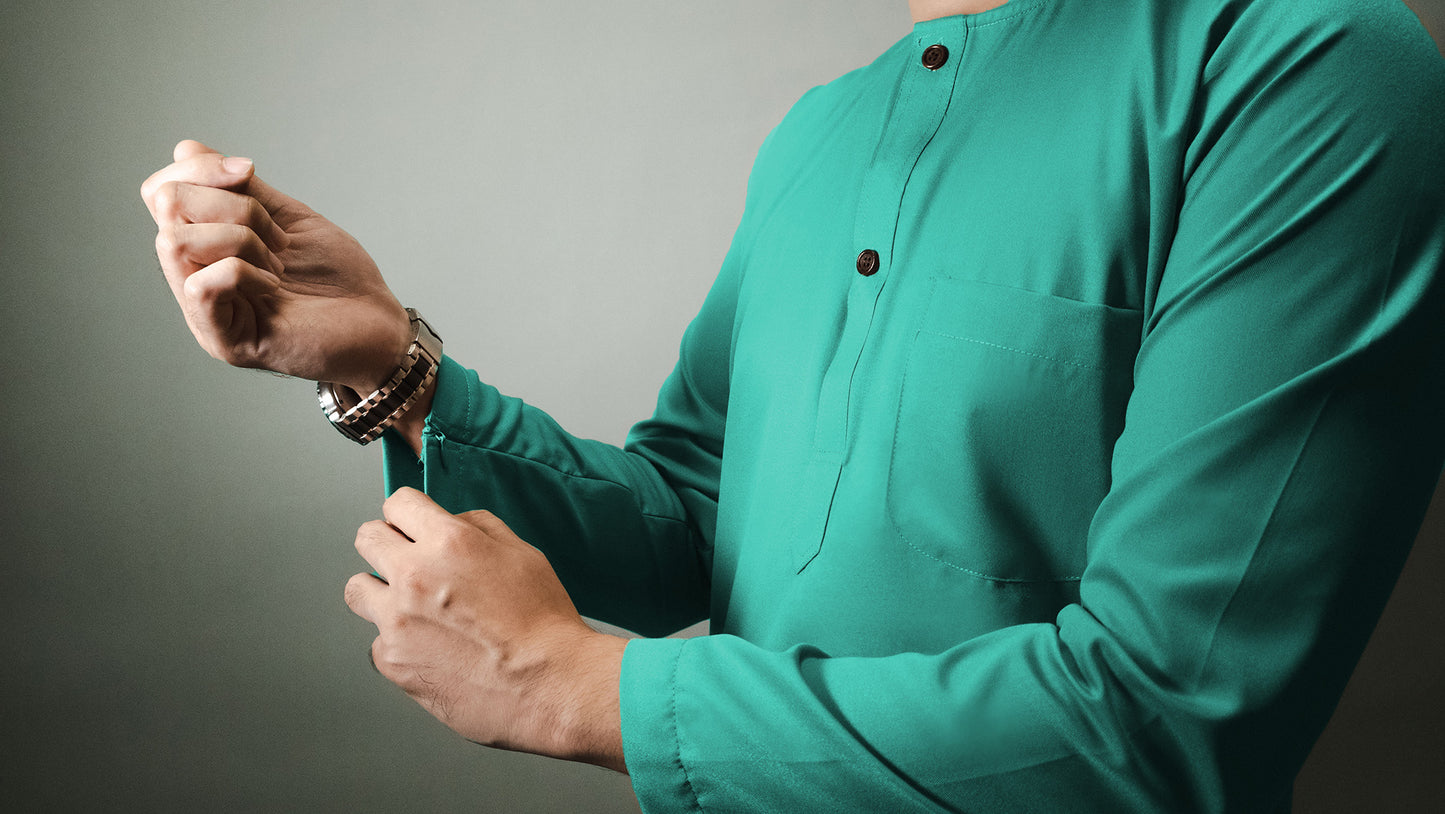 Turquoise Green - Kurta Casual