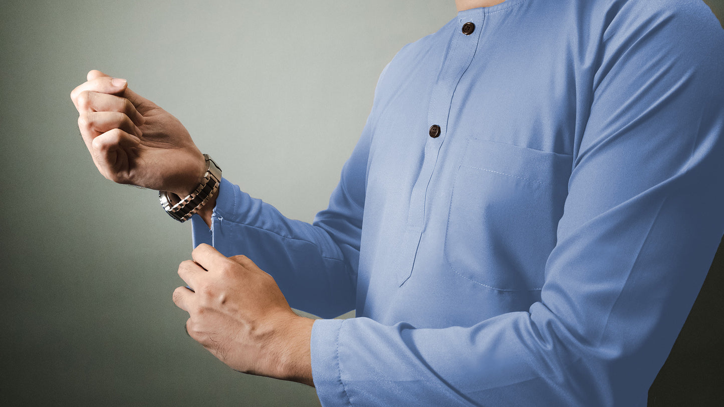 Light Blue - Kurta Casual